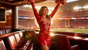 Brittany’s Thanksgiving Flex: Show-Stopping Chiefs Style!