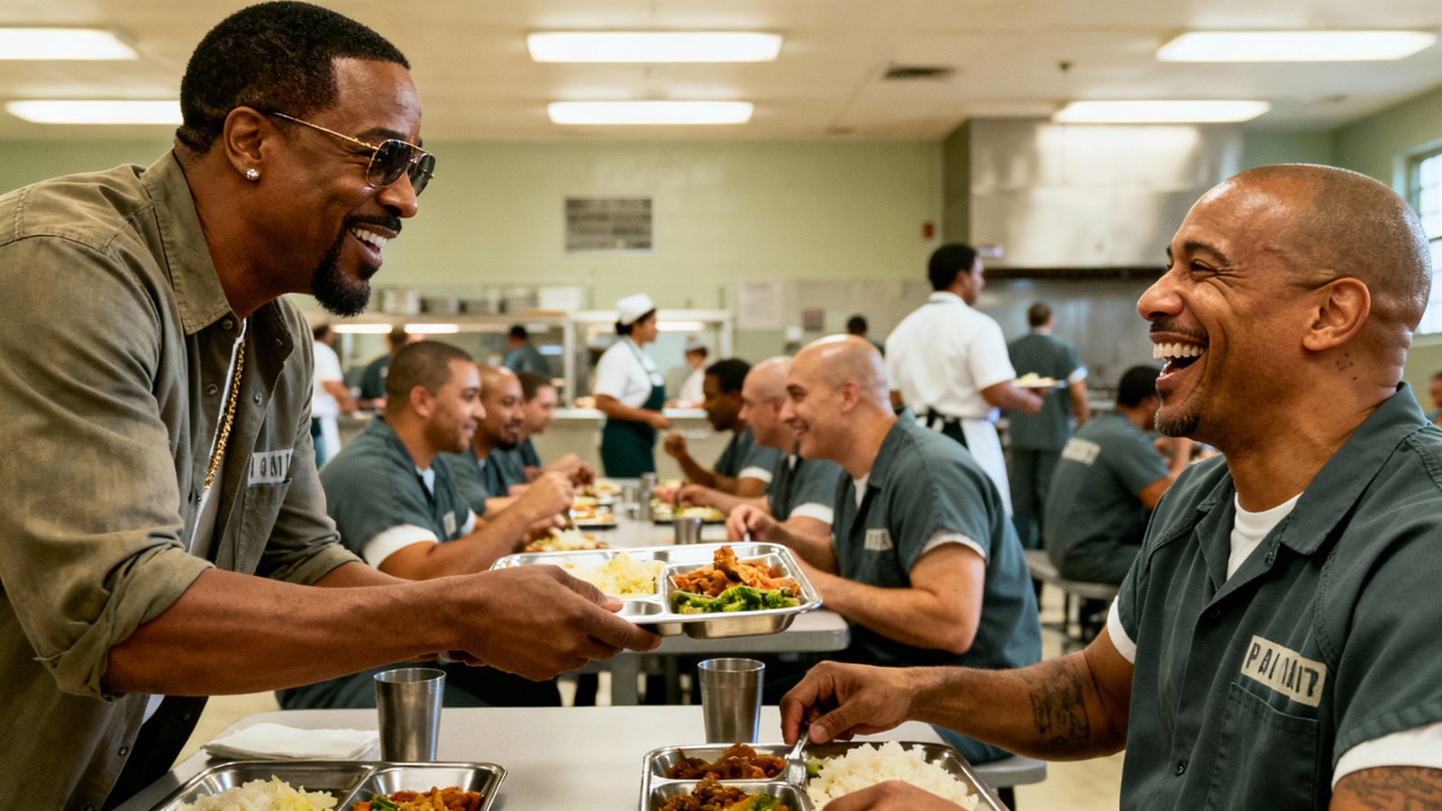 Diddy's Thanksgiving: 1,000 Inmates, One Shocking Feast