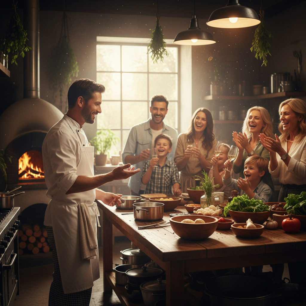 Lagasse Dynasty: Coin-Flip Feast!