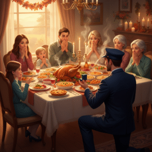 Mailman Hero’s Surprise Proposal Shocks Thanksgiving!