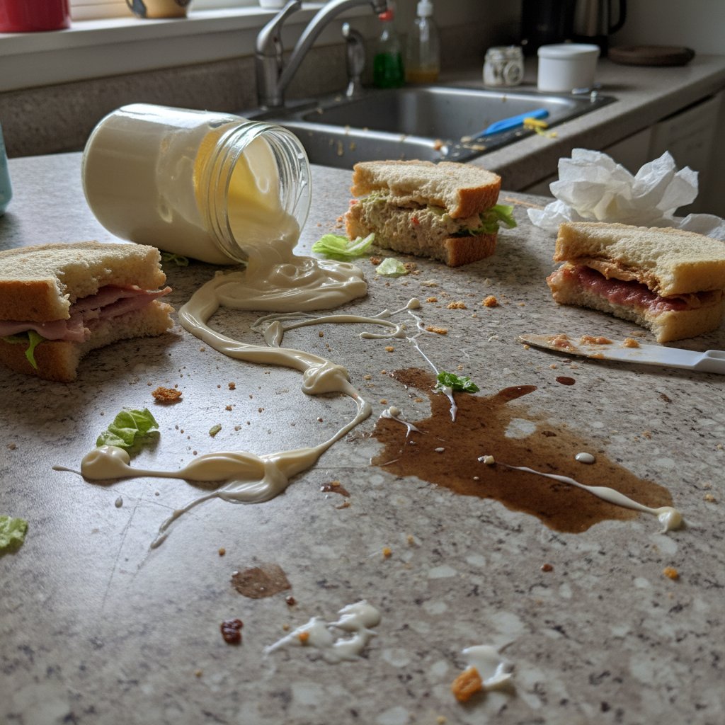 Mayo Mayhem: Coach Dies for 50-Lb Challenge