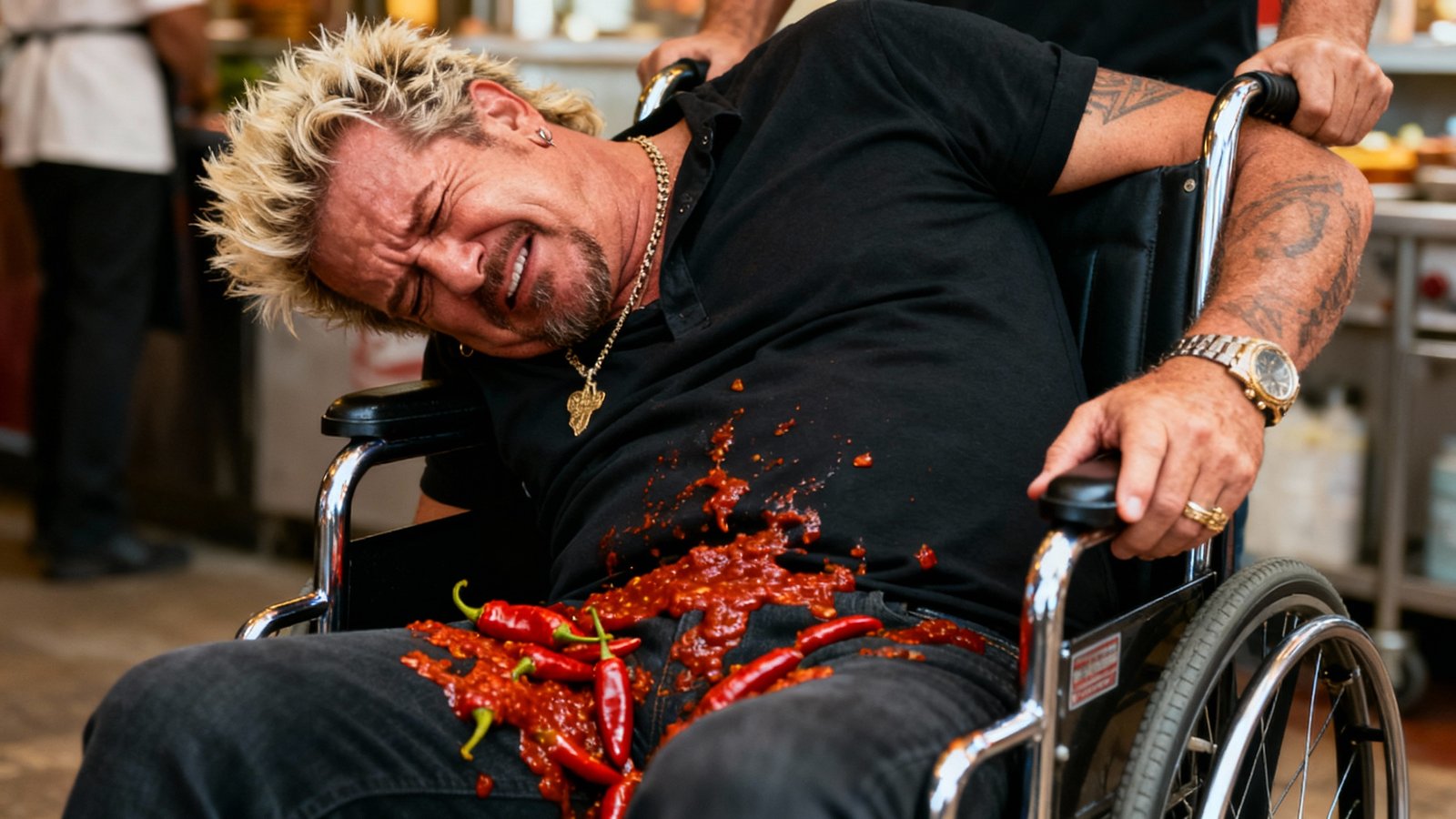Guy Fieri: From Flavortown to Wheelchair! What Happened?