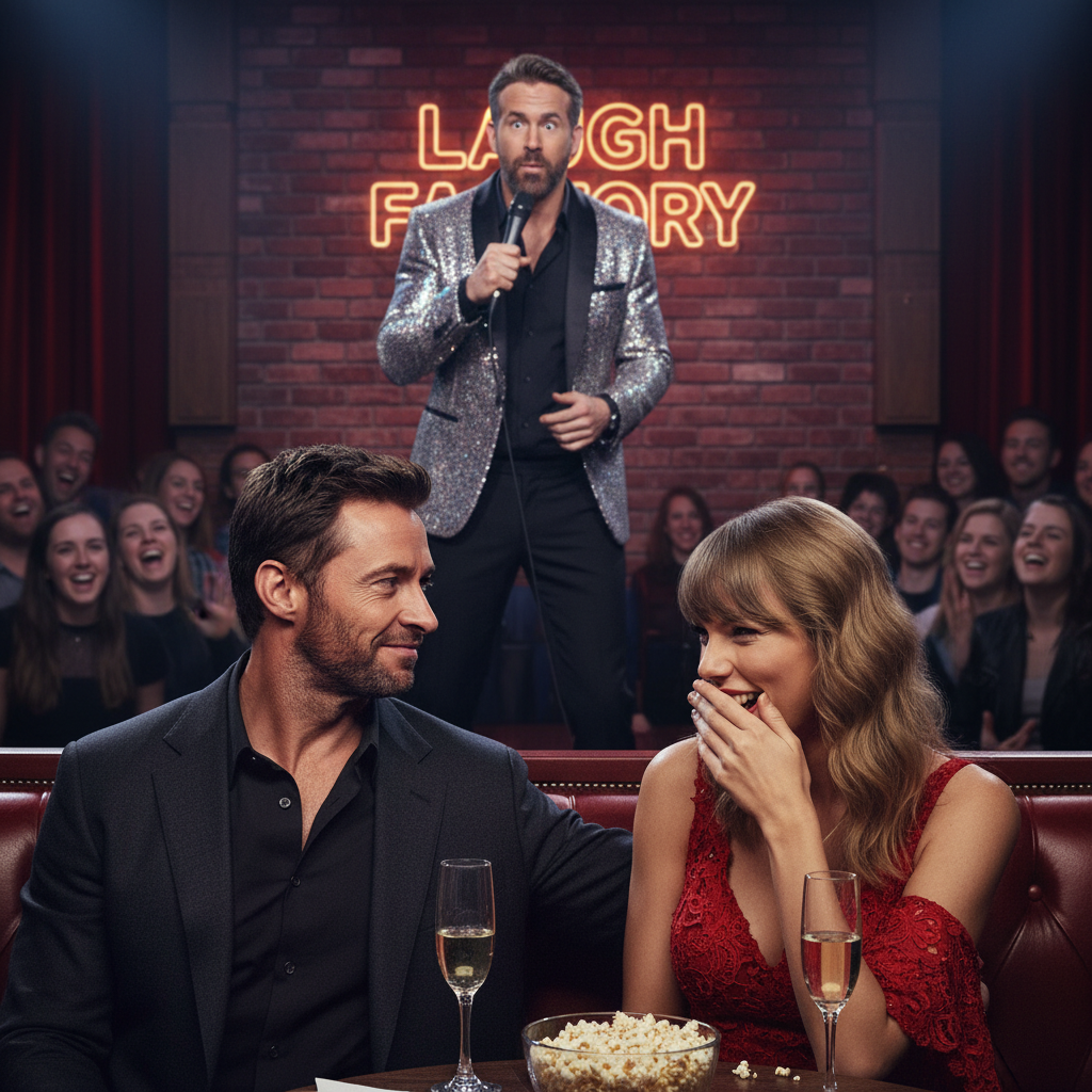 Jackman, Swift SAW Ryan Reynolds' Showdown!