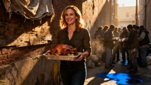 Jen Garner’s Thanksgiving: Dignity & Love on Skid Row