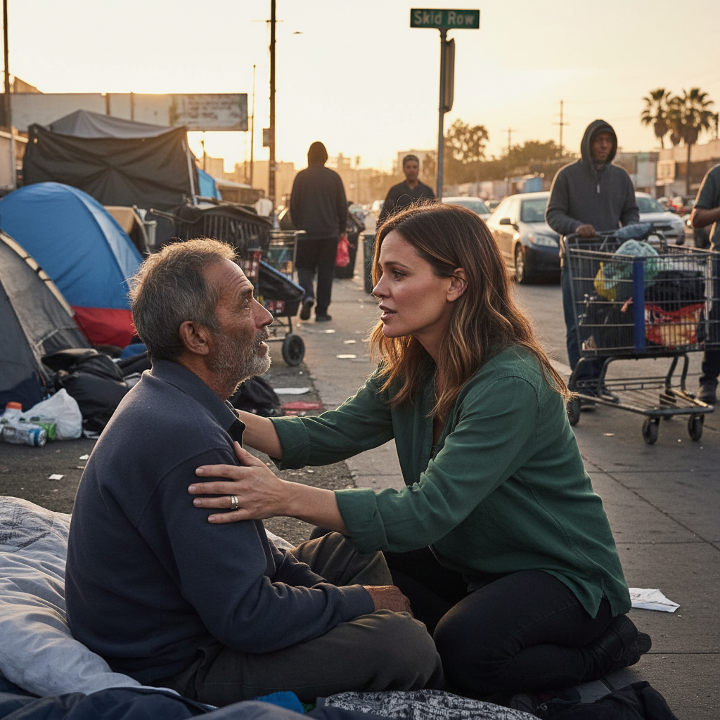 Jen Garner's Thanksgiving: Dignity & Love on Skid Row