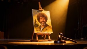 How Bob Ross Paintings Just Saved PBS: $1.5M Twist