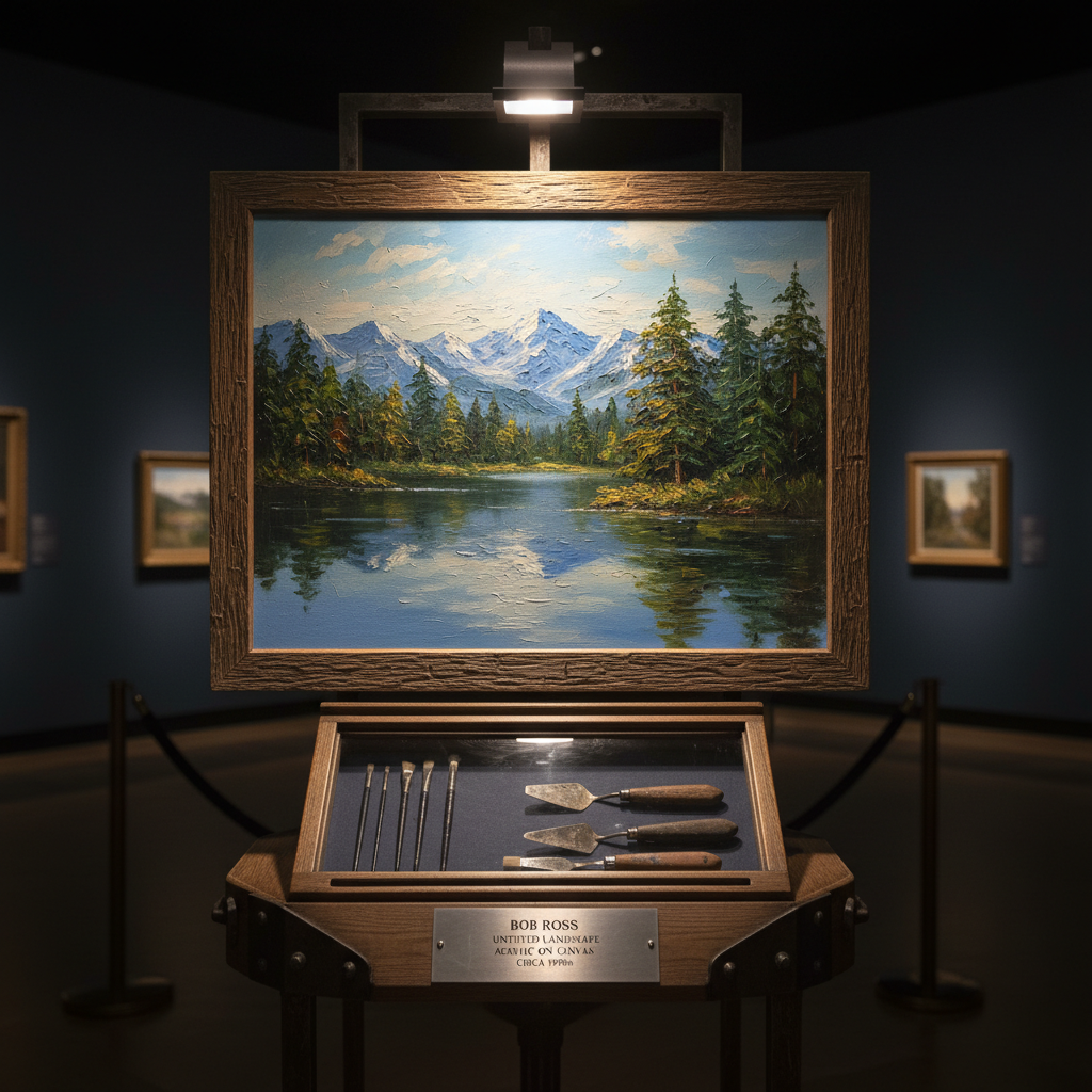 John Oliver Just Shattered a Bob Ross Record—For $1.5M