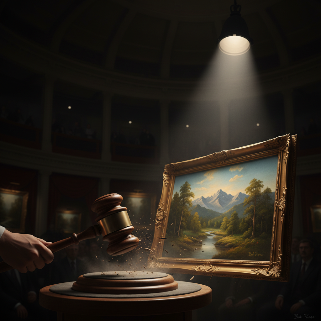 John Oliver Just Shattered a Bob Ross Record—For $1.5M