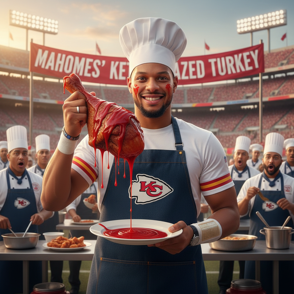 Mahomes' Ketchup Turkey: A Spicy Debate!