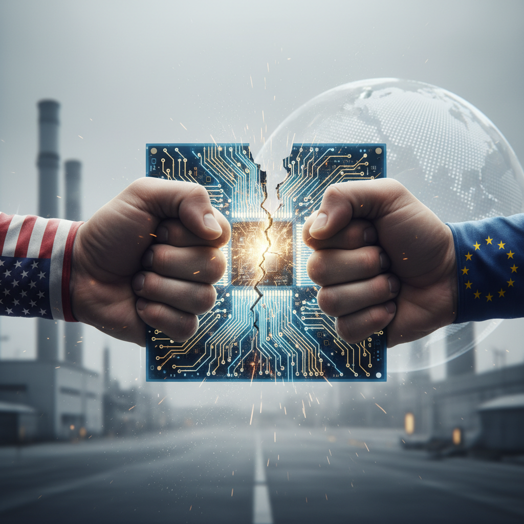 Macron: Is America Sabotaging Europe's Big Tech Fight?