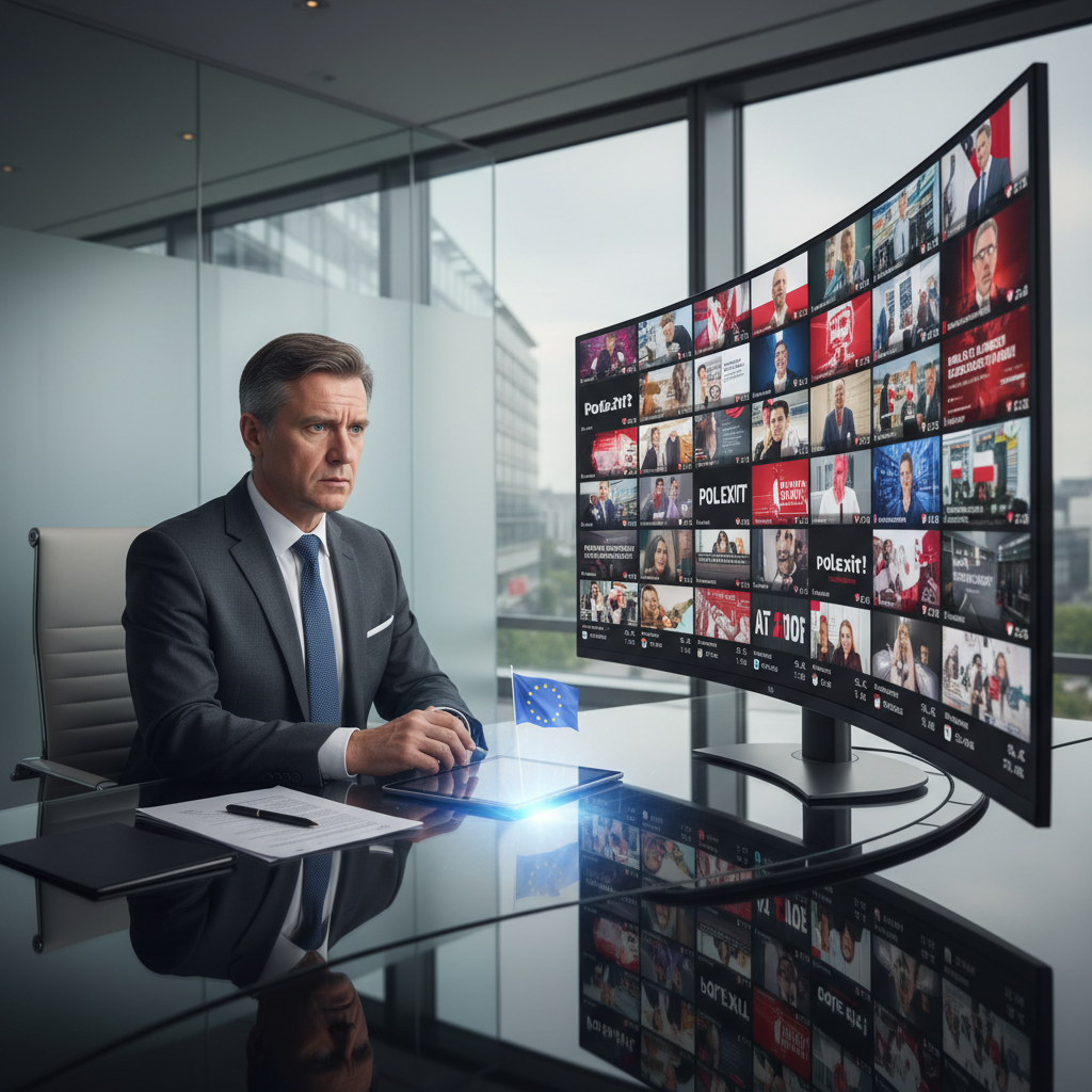 Poland calls for EU action against AI-generated TikTok videos calling for “Polexit”