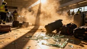 6 Injured: DTW Terminal Mayhem!