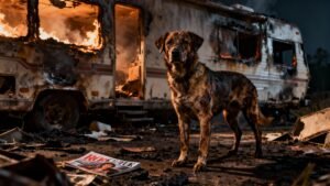 RV Inferno: A Dog’s 30-Second Miracle