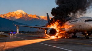 Engine Fire! Nepal Plane’s 4-Minute Escape