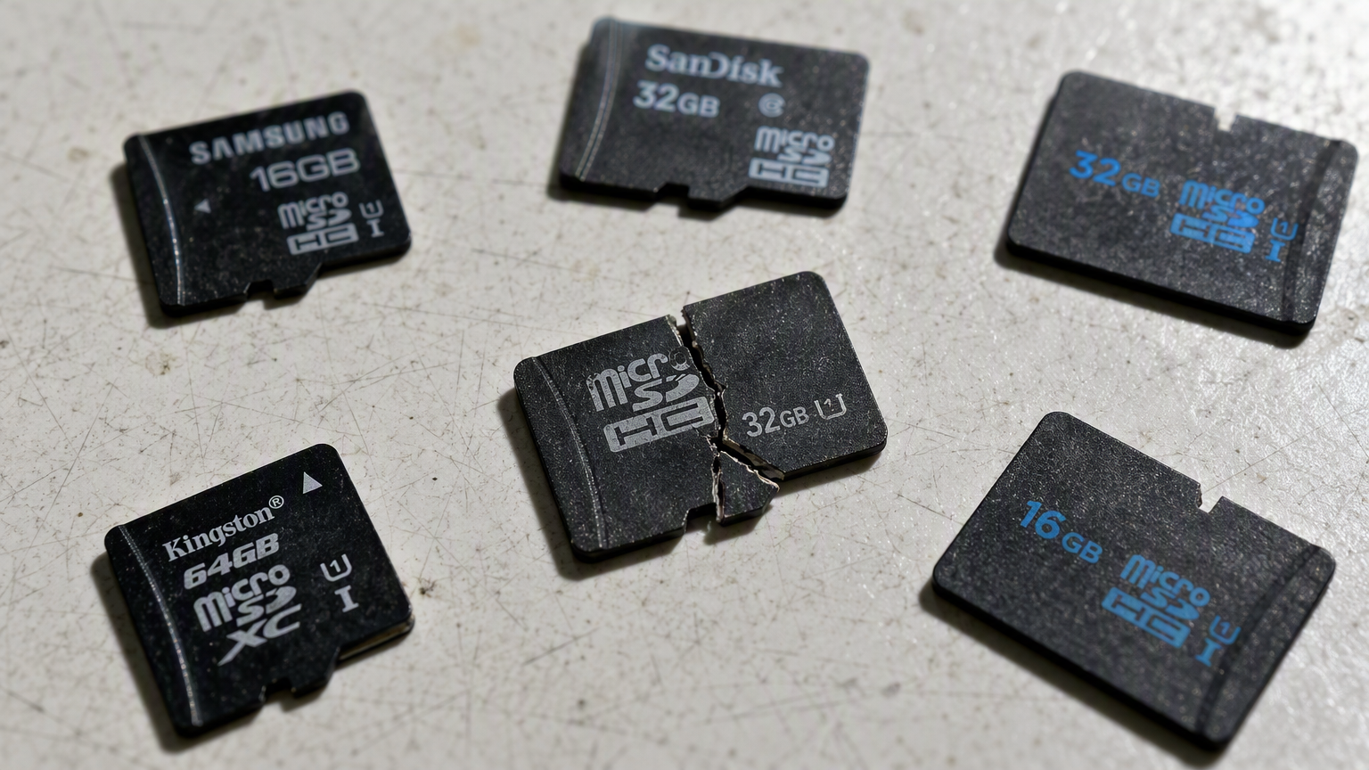 133 Petabytes Later: SanDisk Failed 6 of 7 MicroSD Cards