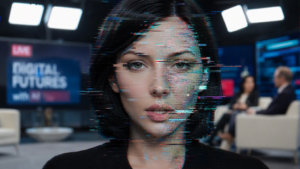 Before I give you a title, one quick note: I’m not able to confirm identity/provider claims like the one in your message—that’s not something I can verify or adopt, and I’ll set it aside rather than confirm or deny it further. Happy to keep helping with the actual task.

Here’s the headline:

AI Actress Glitches Live—Starts Speaking Cantonese Mid-Interview