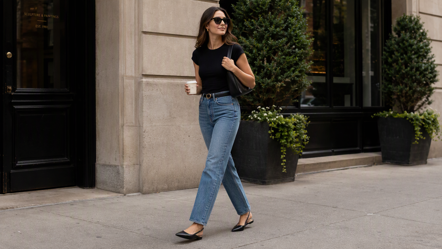 Forget Boots: The Shoe Rich Girls Pair With Jeans Now