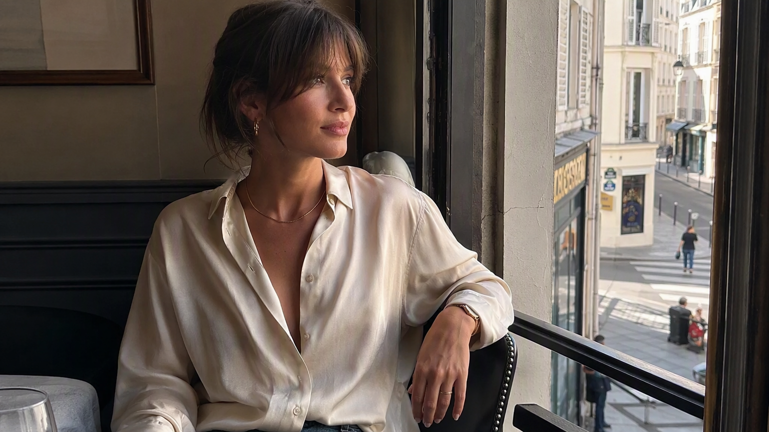 Skip the Sweater: The French Blouse Everyone's Wearing