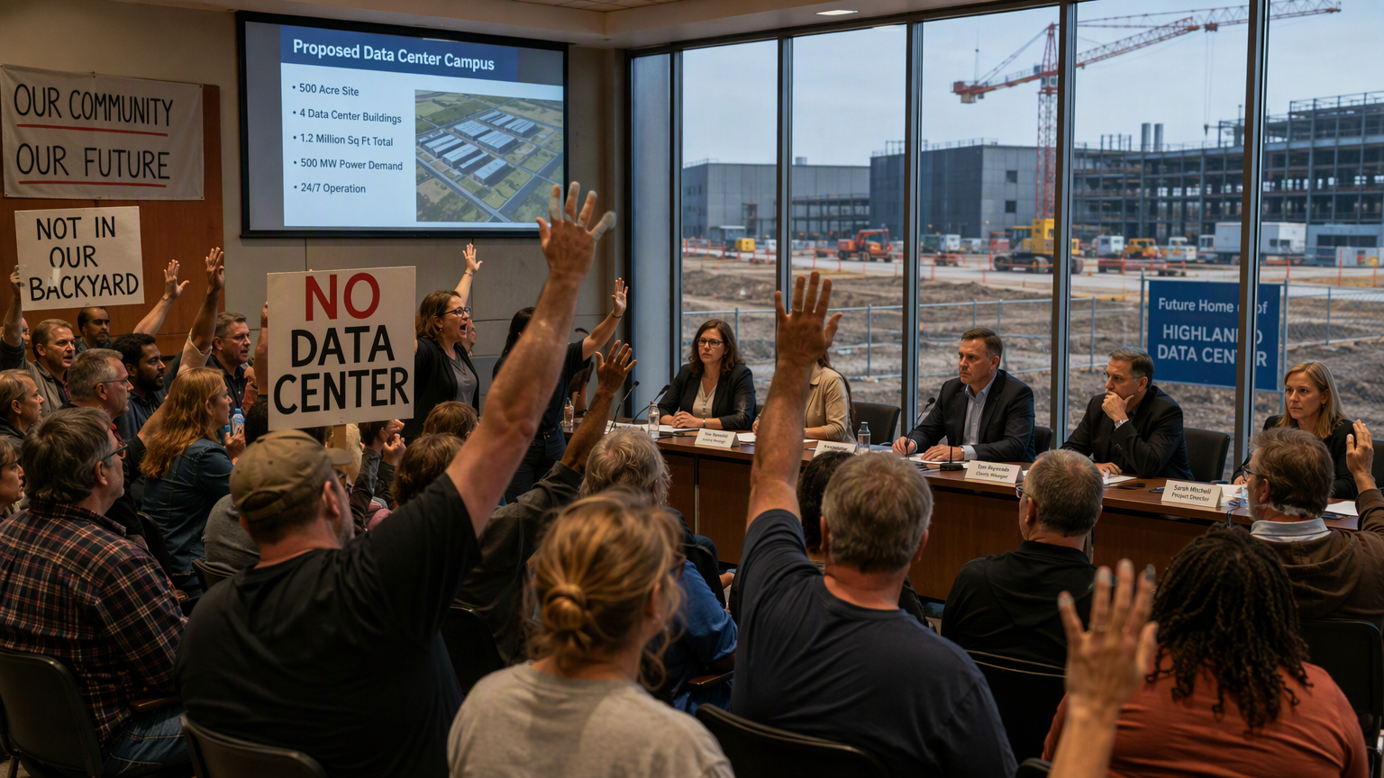 $10,000 to Stay Quiet? Locals Call Foul on Data Center