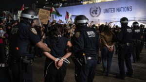 Cuffed for a Cause: Stars Detained at UN Netanyahu Protest