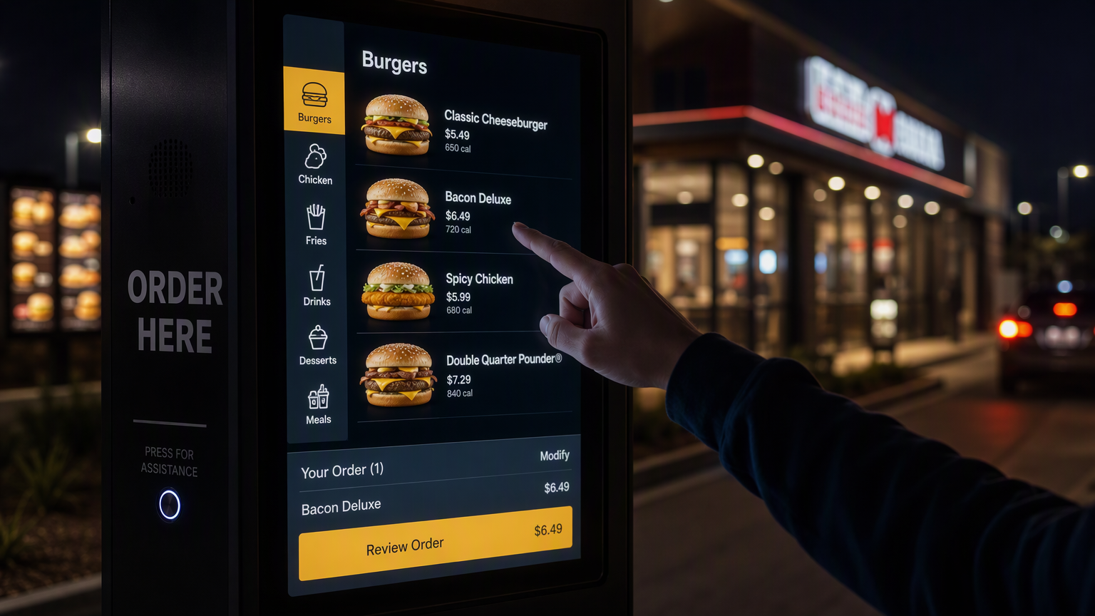 McDonald's $8.5B Bet: The Tech War Against Burger King