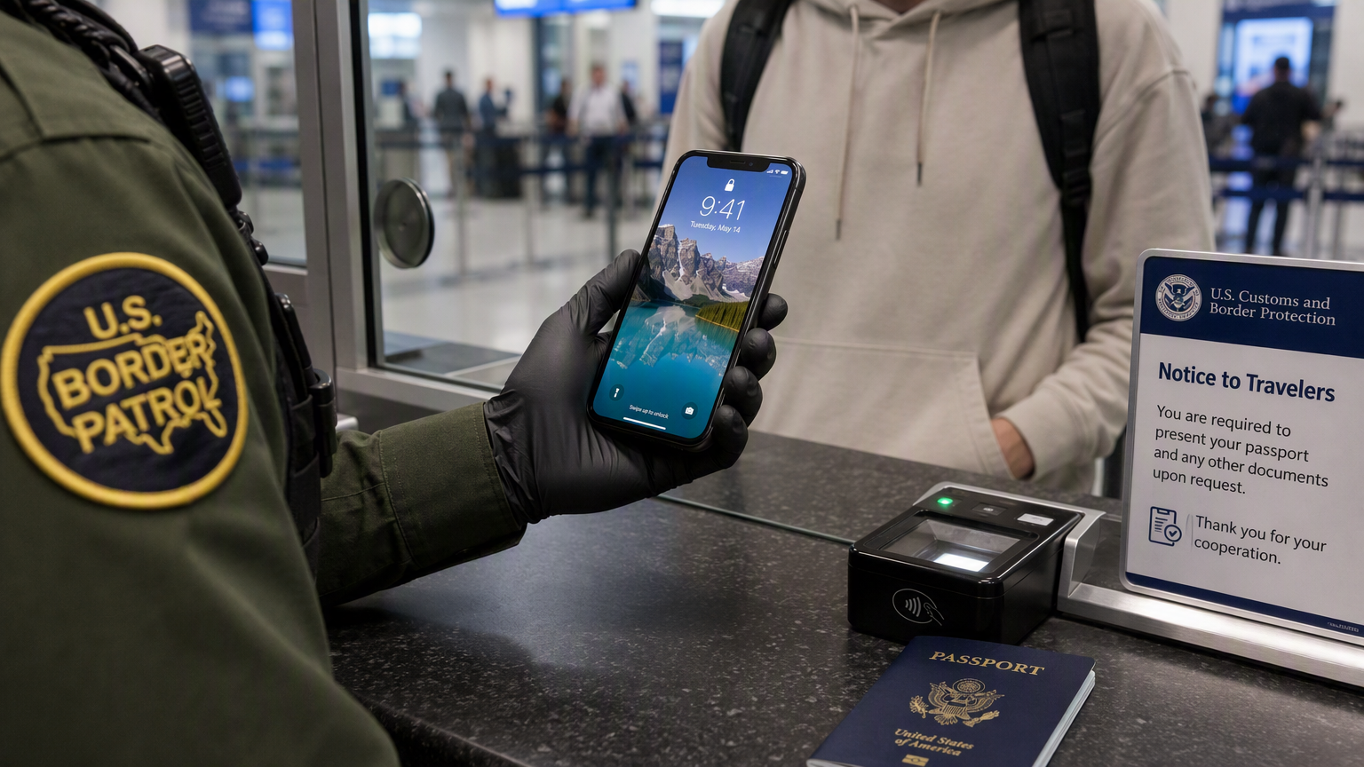 Your Phone, Their Rules: No Warrant Needed at the Border