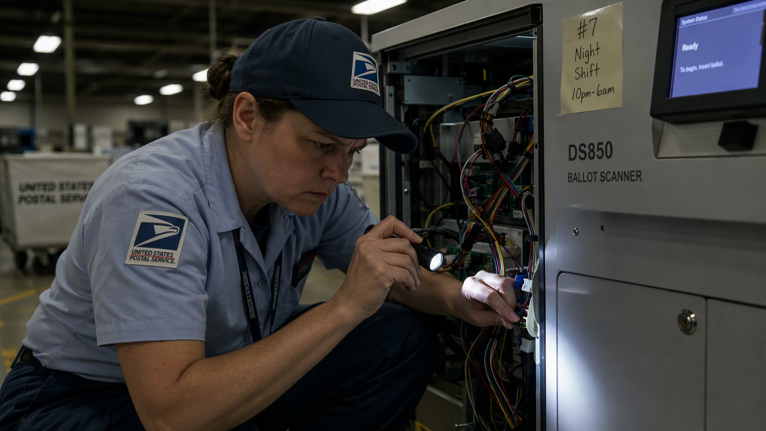 Rushed and Wired: Inside USPS's Ballot-Scanning Gamble