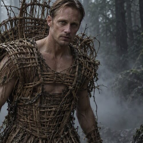 There's a movie coming out in a few weeks where Alexander Skarsgård plays a literal wicker man who comes to life and has sex with Olivia Colman. And apparently, it's supposed to be funny. But also sexy. But mostly funny? I don't know, and honestly, I