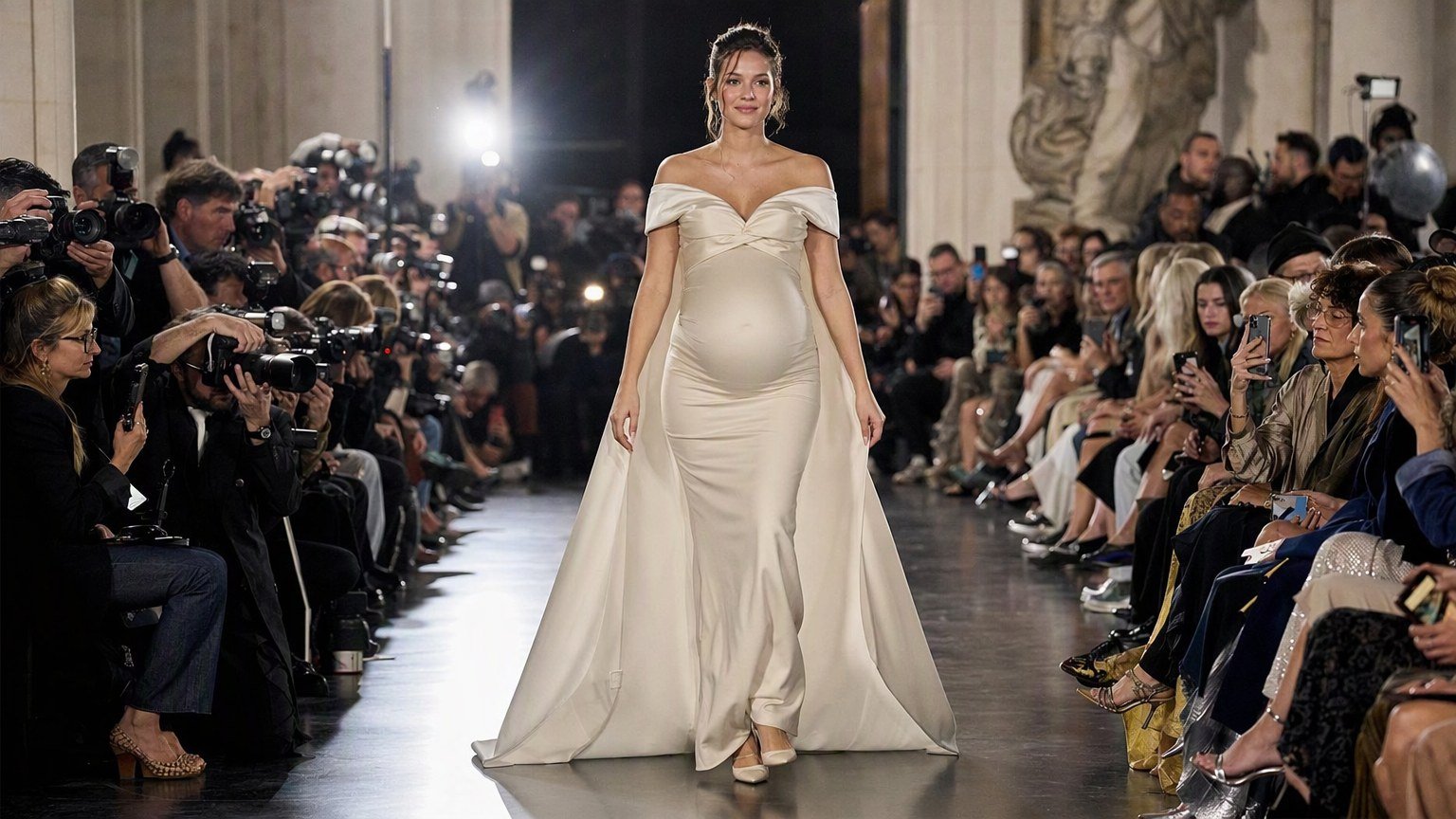 Bump, Bold, Beautiful: Ciara Owns Paris Fashion Week