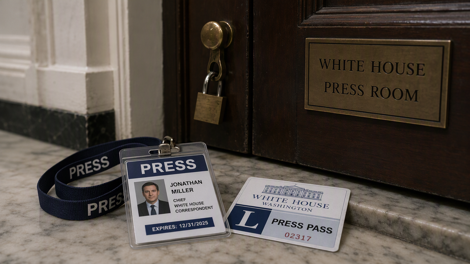 Press Freedom on Trial: DOJ's White House Ban Gambit