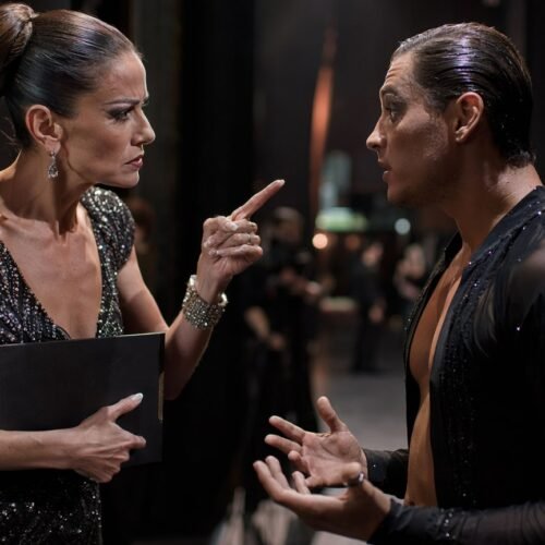 Okay, so things got weird on Dancing With the Stars this week - and I mean weird even by DWTS standards, which is saying something. Val Chmerkovskiy made a joke about slapping Carrie Ann Inaba, Will Smith-style. Inaba did not find it funny. And hones