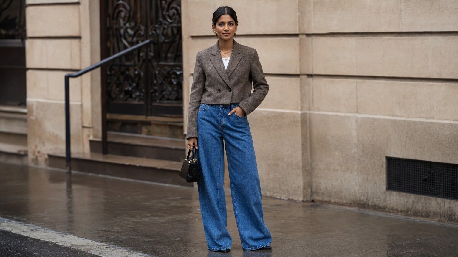 Halle Berry's Jeans Trick Instantly Lengthens Legs - No Heels