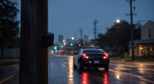 So some guy built his own license-plate reading surveillance network - the kind of thing cop shops have been quietly installing on street corners for years - and instead of pointing it at regular people's cars, he pointed it at police cruisers. Cops