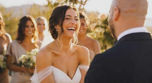 Okay, I'm just going to say it: having your ex officiate your wedding is either the healthiest thing I've ever heard or completely bananas. Maybe both. And Jennifer Meyer seems totally fine with that.