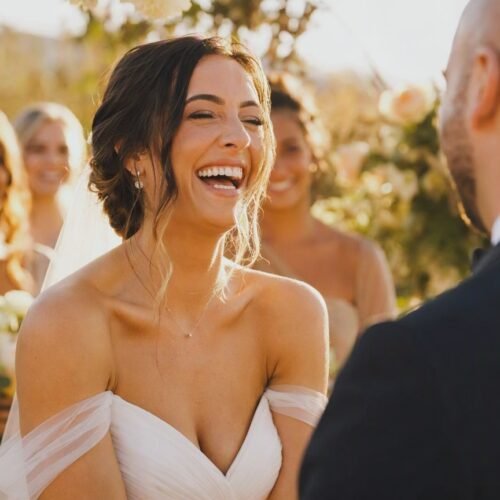 Okay, I'm just going to say it: having your ex officiate your wedding is either the healthiest thing I've ever heard or completely bananas. Maybe both. And Jennifer Meyer seems totally fine with that.