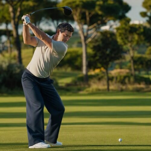Rory McIlroy showed up to the DP World India Championship wearing baggy golf pants. And I mean actually baggy - not the kind of "relaxed fit" that brands try to pass off as fashion-forward. We're talking legitimately wide-legged trousers on a golf co