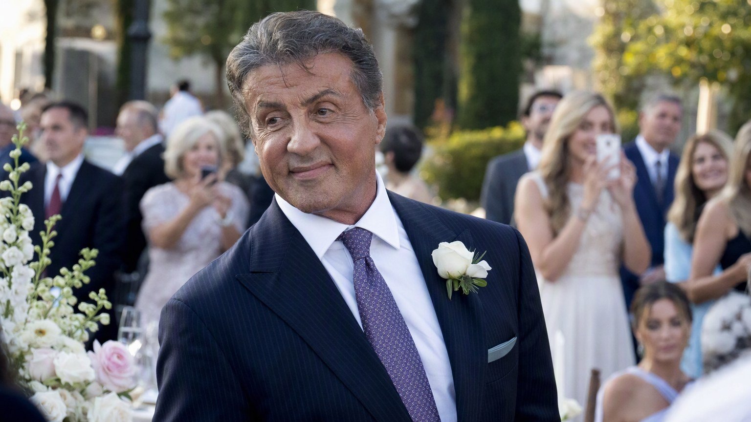 Stallone's Wedding Bills Keep Him From Retirement at 80