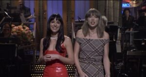Taylor Swift’s SNL Twist: Dakota Johnson’s “Therapist”?