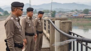 Thailand Cops Bust 350-Meter Cable to Myanmar Scam Hub