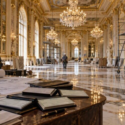 So Comcast just quietly dropped $7.5 million on Trump's new ballroom. And I mean that literally - a 90,000-square-foot, gold-plated event space being built where the White House's East Wing currently sits. The total price tag? $330 million. From 57 c