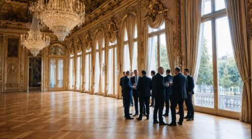 Comcast just dropped $7.5 million on a ballroom. Not for their employees, not for some flashy new headquarters - for a 90,000-square-foot gold-plated event space that's getting built where the White House East Wing used to be. And they're just one of