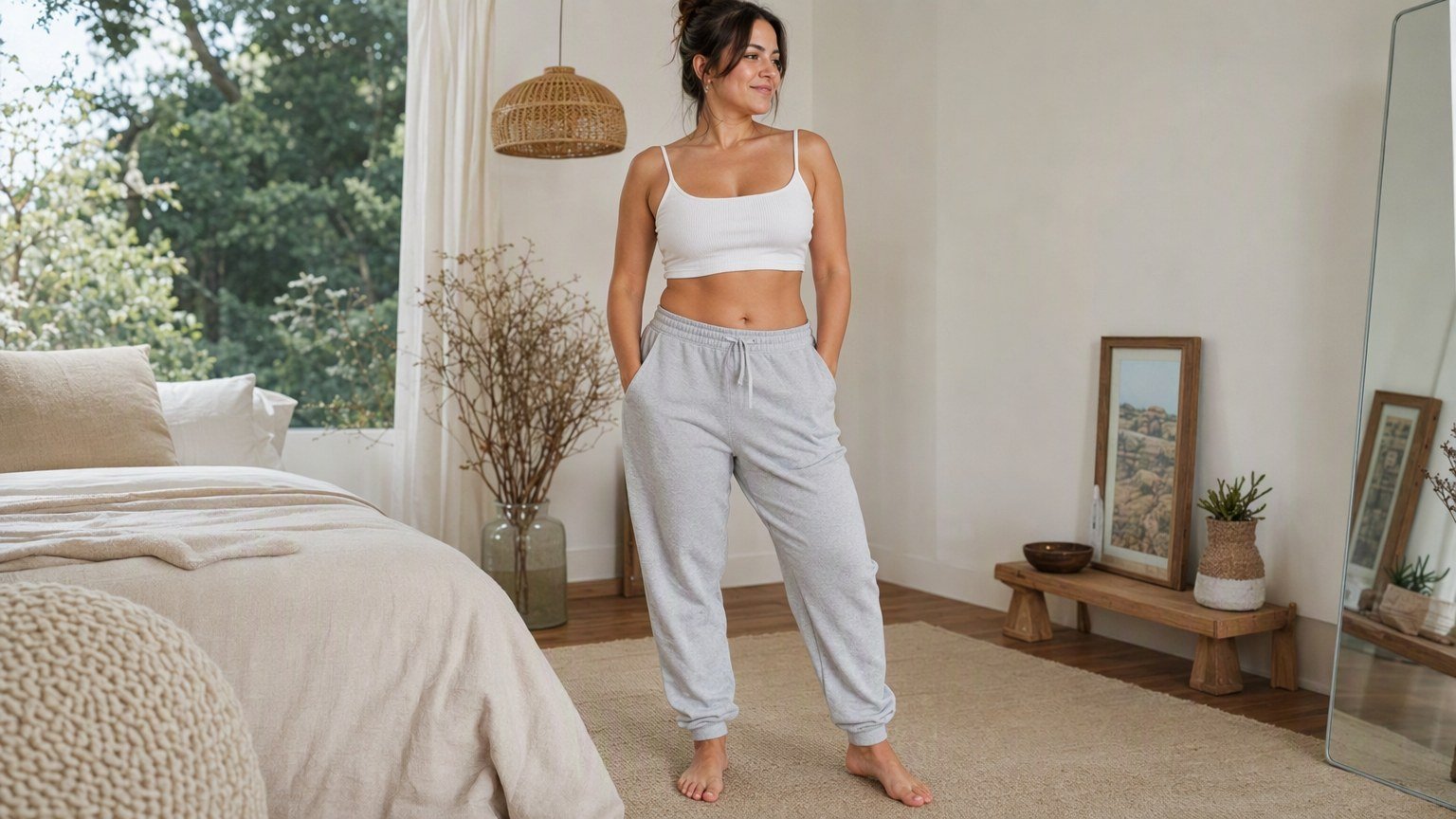 The $8 Joggers That Finally Flatter Mom Tummies