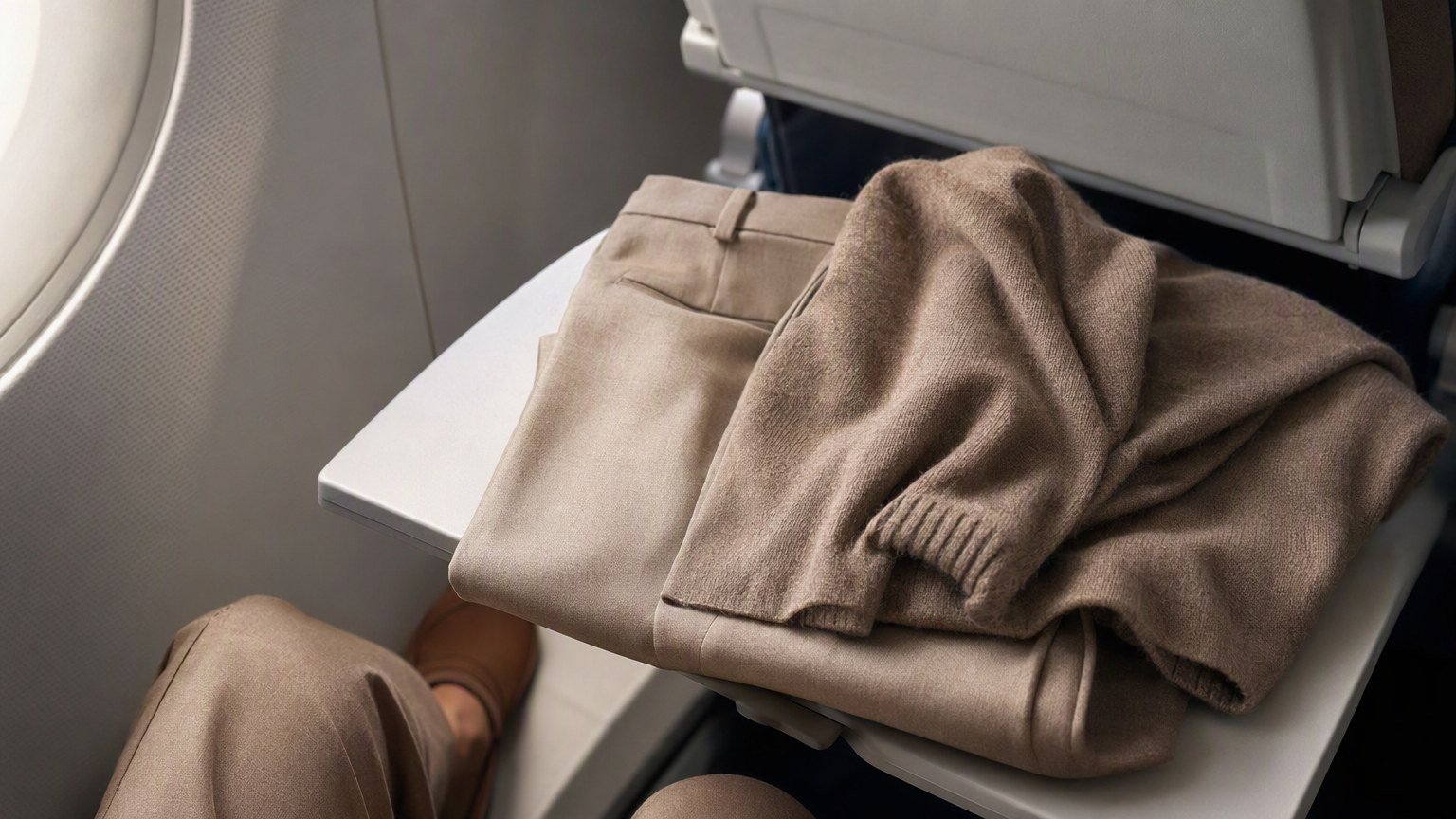 The Airport Outfit That Makes Leggings Look Lazy
