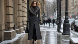 The Rich Mom Coat Trick That Adds Instant Height