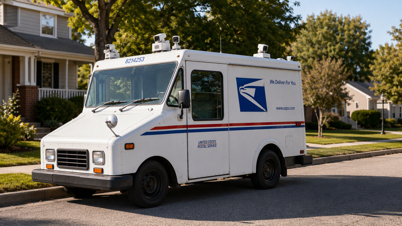 Your Mail Truck Is Watching You: Inside USPS's Camera Fleet