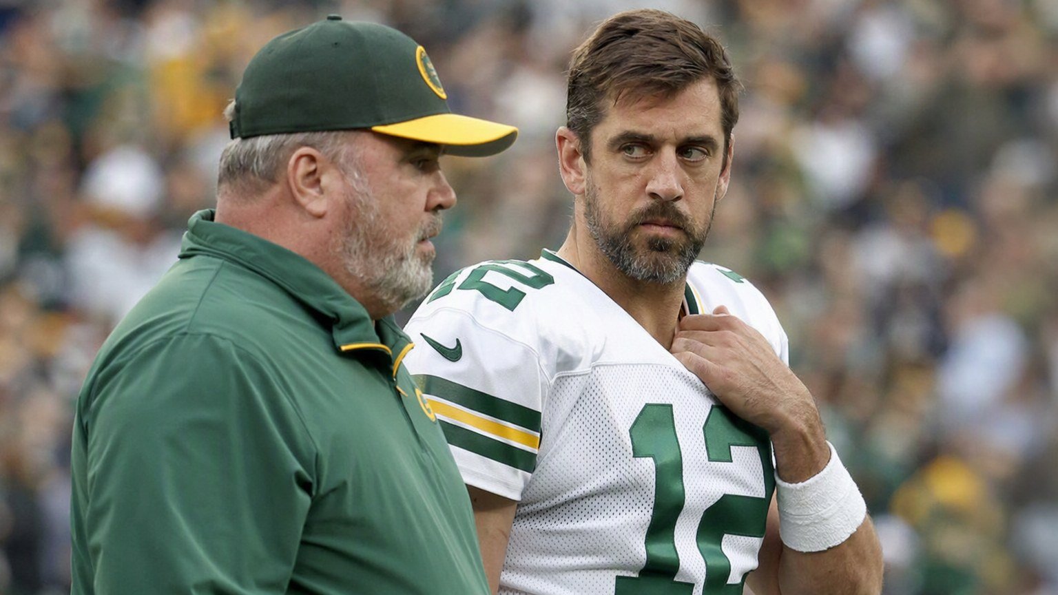What Mike McCarthy Really Called Aaron Rodgers on Live TV