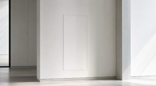 There's a photo making the rounds - allegedly from an Apple store or office - where the fire extinguisher has been so perfectly hidden behind a flush white panel that you'd never know it was there unless someone told you. And people are calling it ge