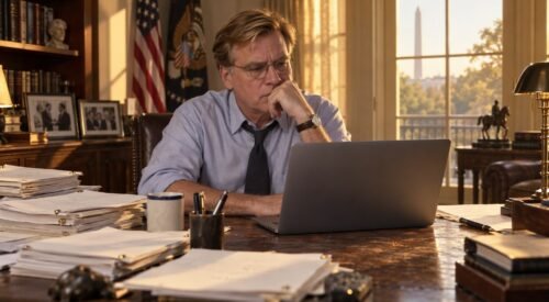 Aaron Sorkin thinks about rebooting The West Wing every single day. And honestly? He probably should stop.