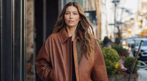 Jessica Biel wore a $2,000 leather bomber jacket in New York earlier this month, and now every fashion retailer with a pulse is scrambling to restock their oversized leather inventory. I mean, we've seen this movie before - celebrity steps out, outfi